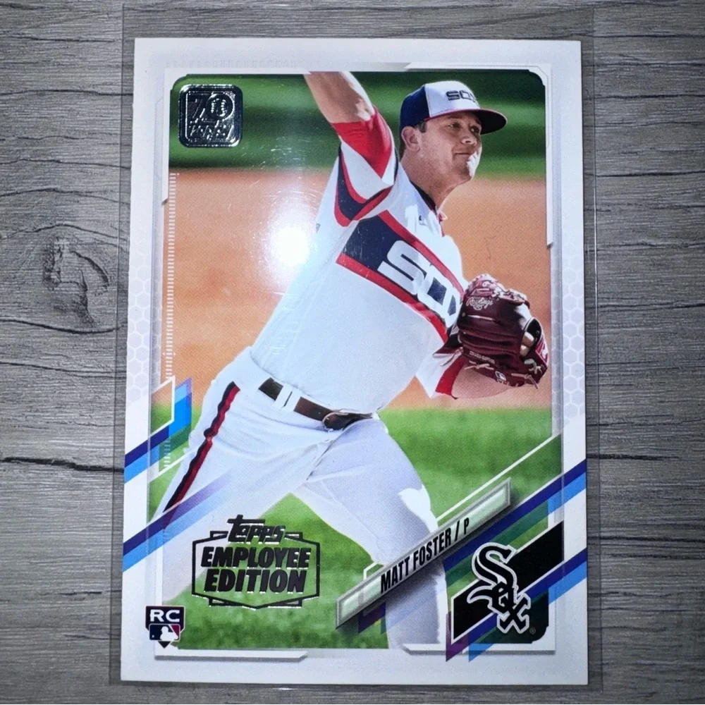 2021 Topps Employee Edition #426 Matt Foster RC Chicago White Sox SUPER RARE
